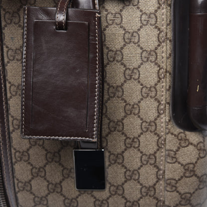 Gucci GG Plus Monogram Trolley Suitcase Dark Brown 20 of 26
