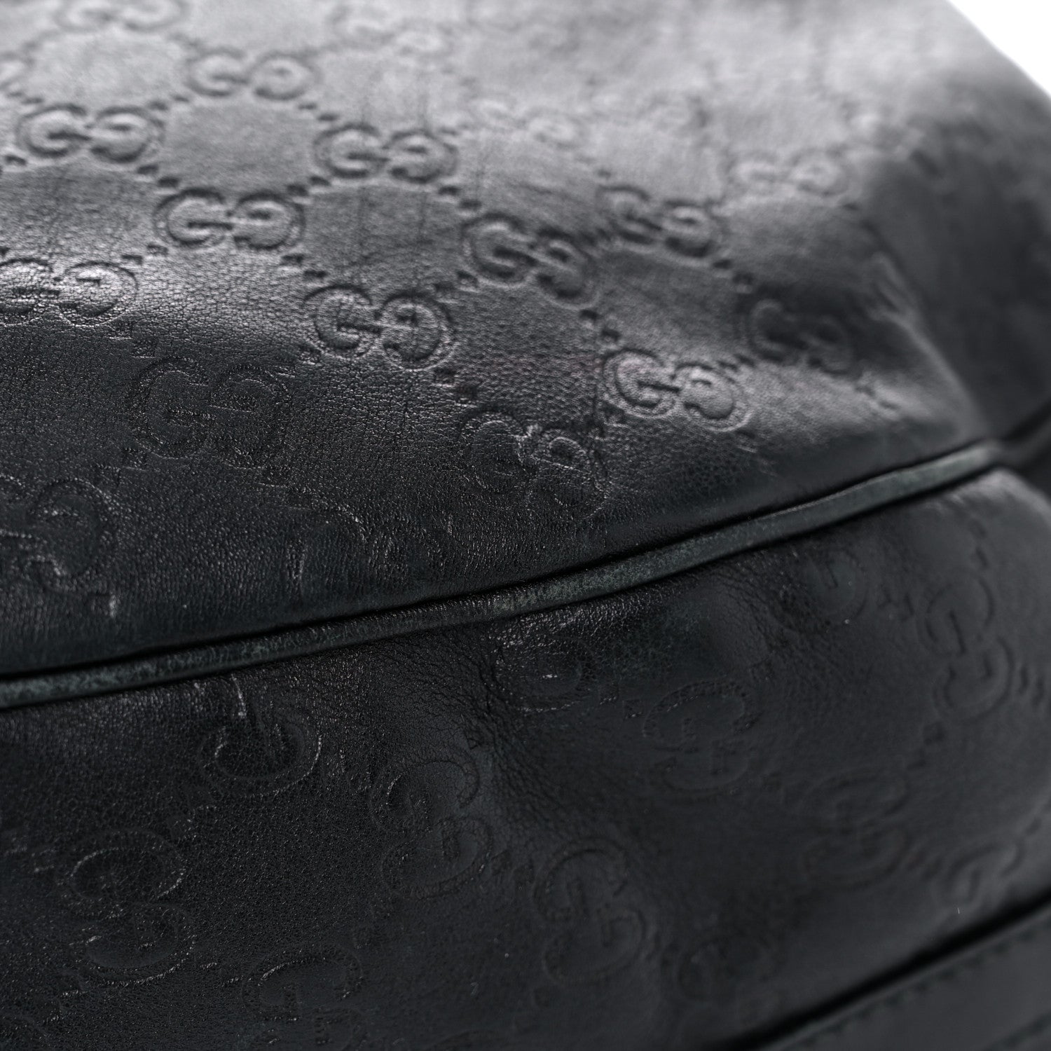 Gucci Guccissima Large GG Twins Hobo Black 11 of 30