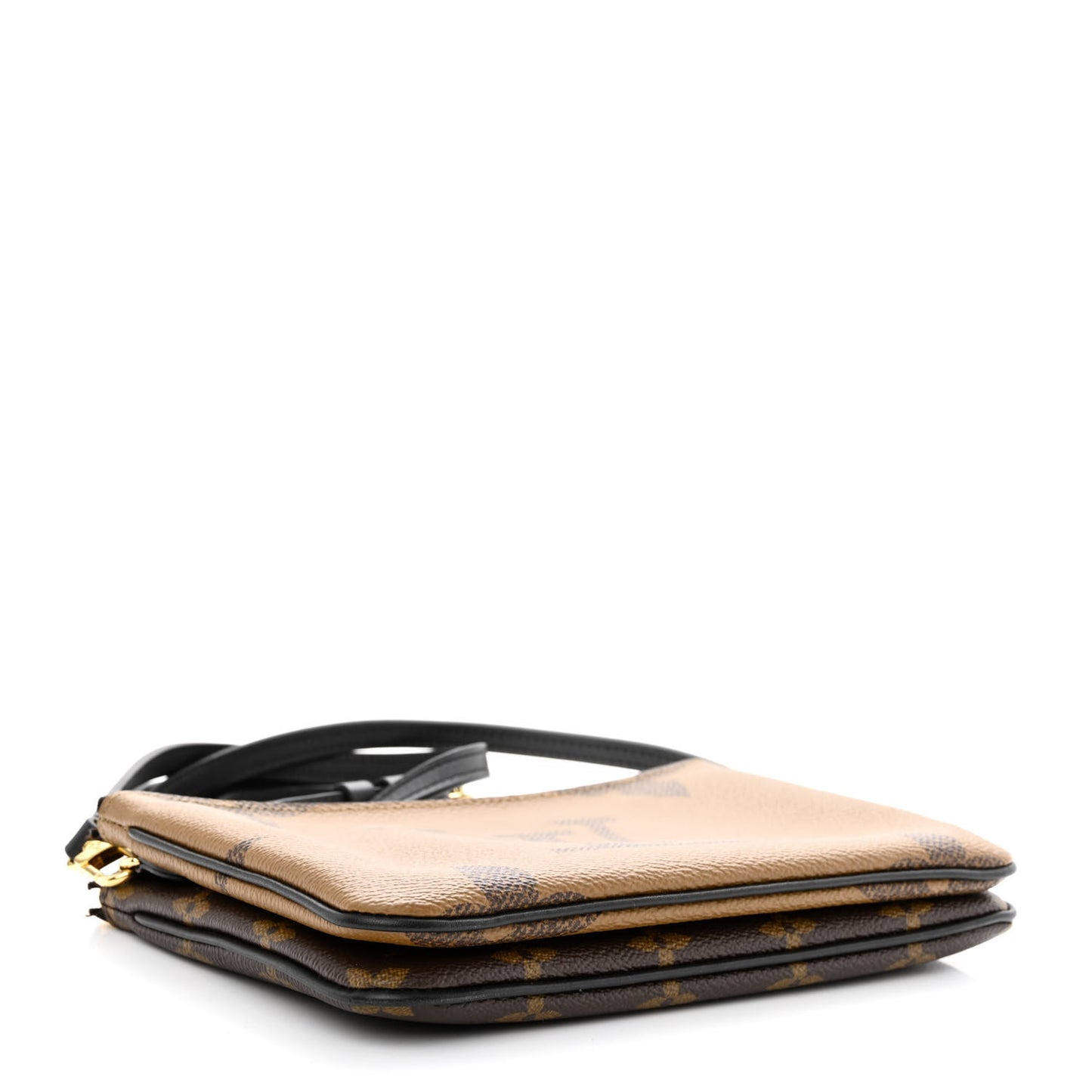 Reverse Monogram Giant Double Zip Pochette