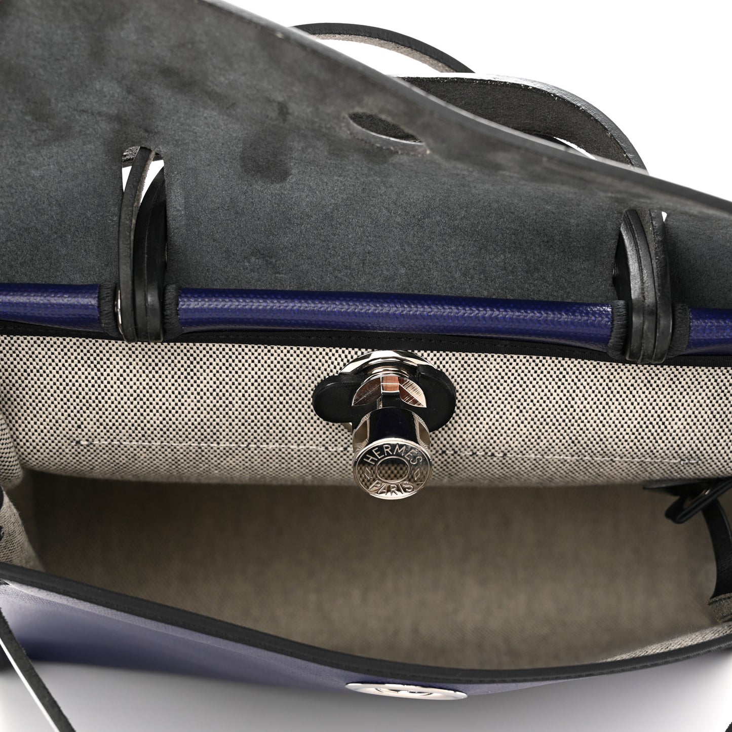 Toile H Berline Vache Hunter Herbag Zip PM 31 Bleu Encre Black