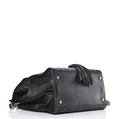Versace Barocco Quilted Nappa Vanitas Bag Black 4 of 11