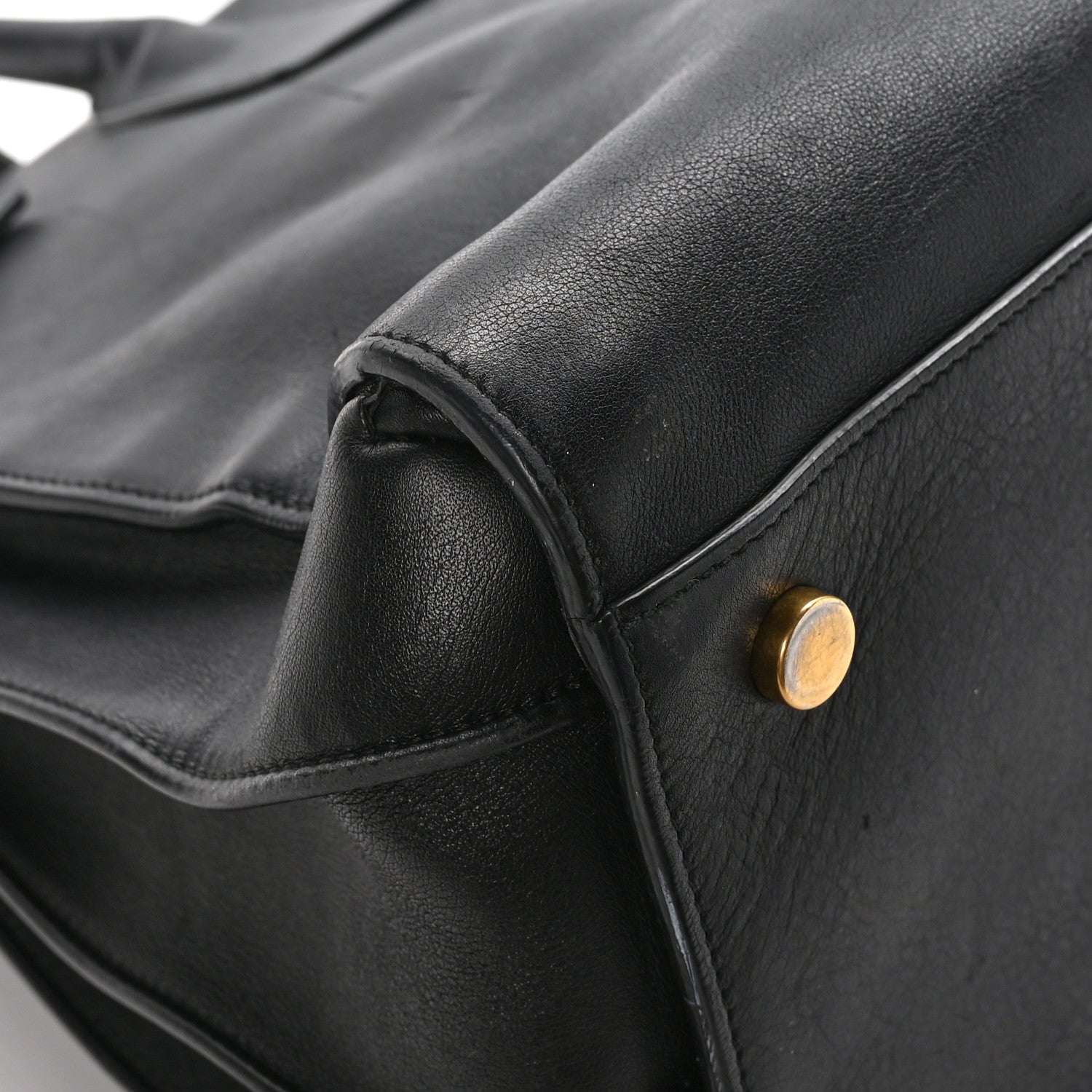Saint Laurent Calfskin Large Sac De Jour Carryall Black 10 of 17