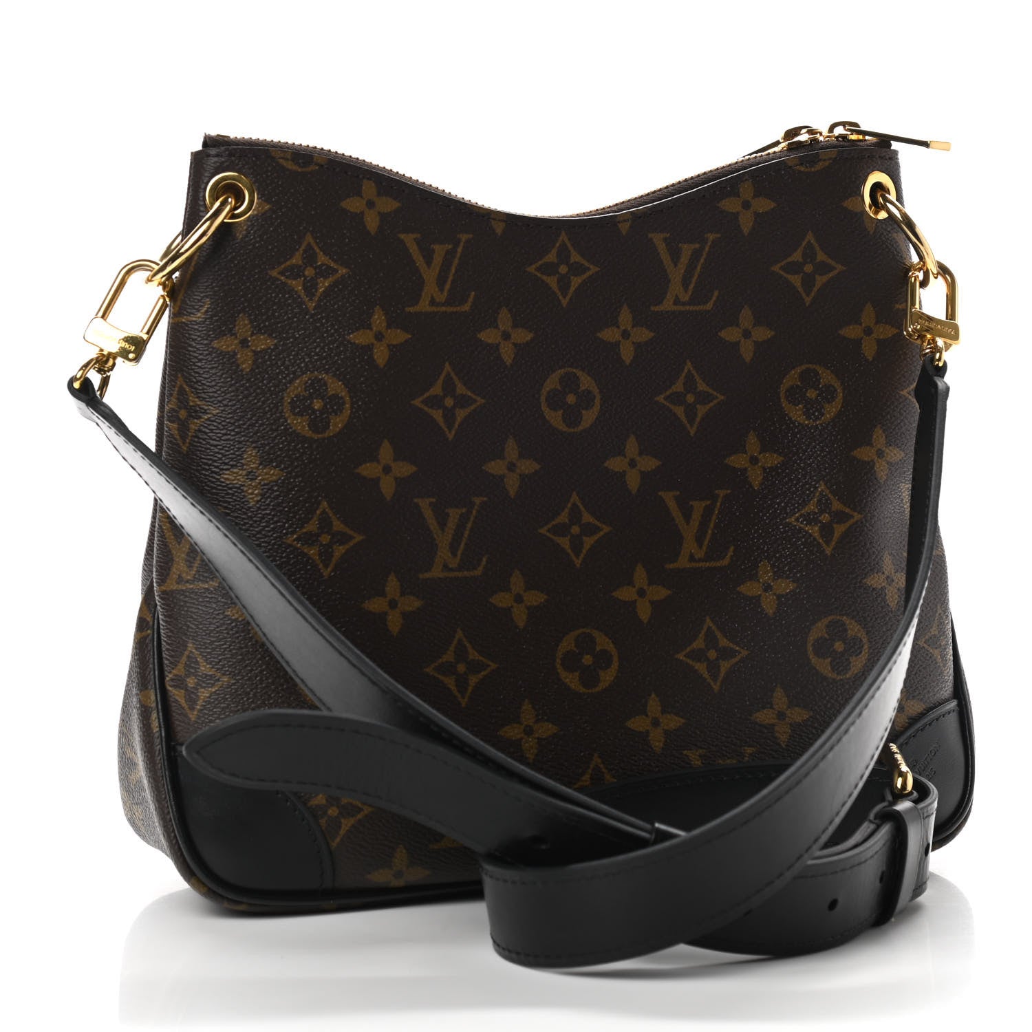 Louis Vuitton Monogram Odeon PM Black 3 of 10