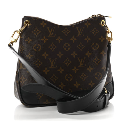 Louis Vuitton Monogram Odeon PM Black 3 of 10