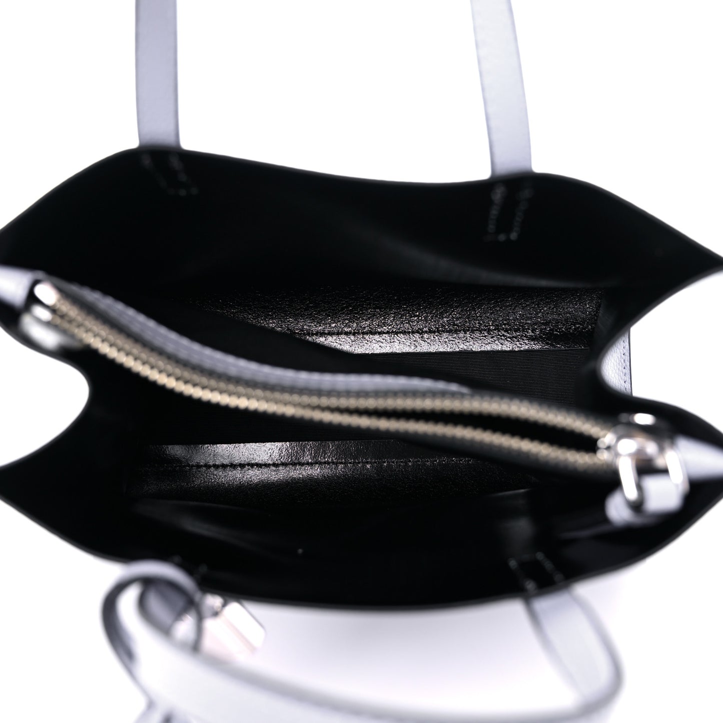 Grained Calfskin Mini Grind Tote Purple