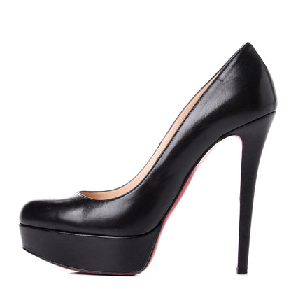 Christian Louboutin Kid Bianca 140 Pumps 37.5 Black 1 of 10