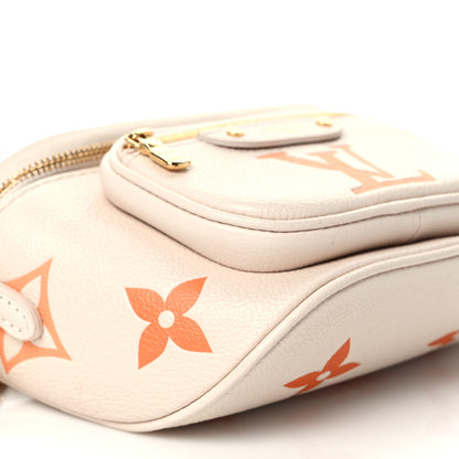 Louis Vuitton Empreinte Monogram Giant Mini By The Pool Bumbag Cream Saffron 7 of 9