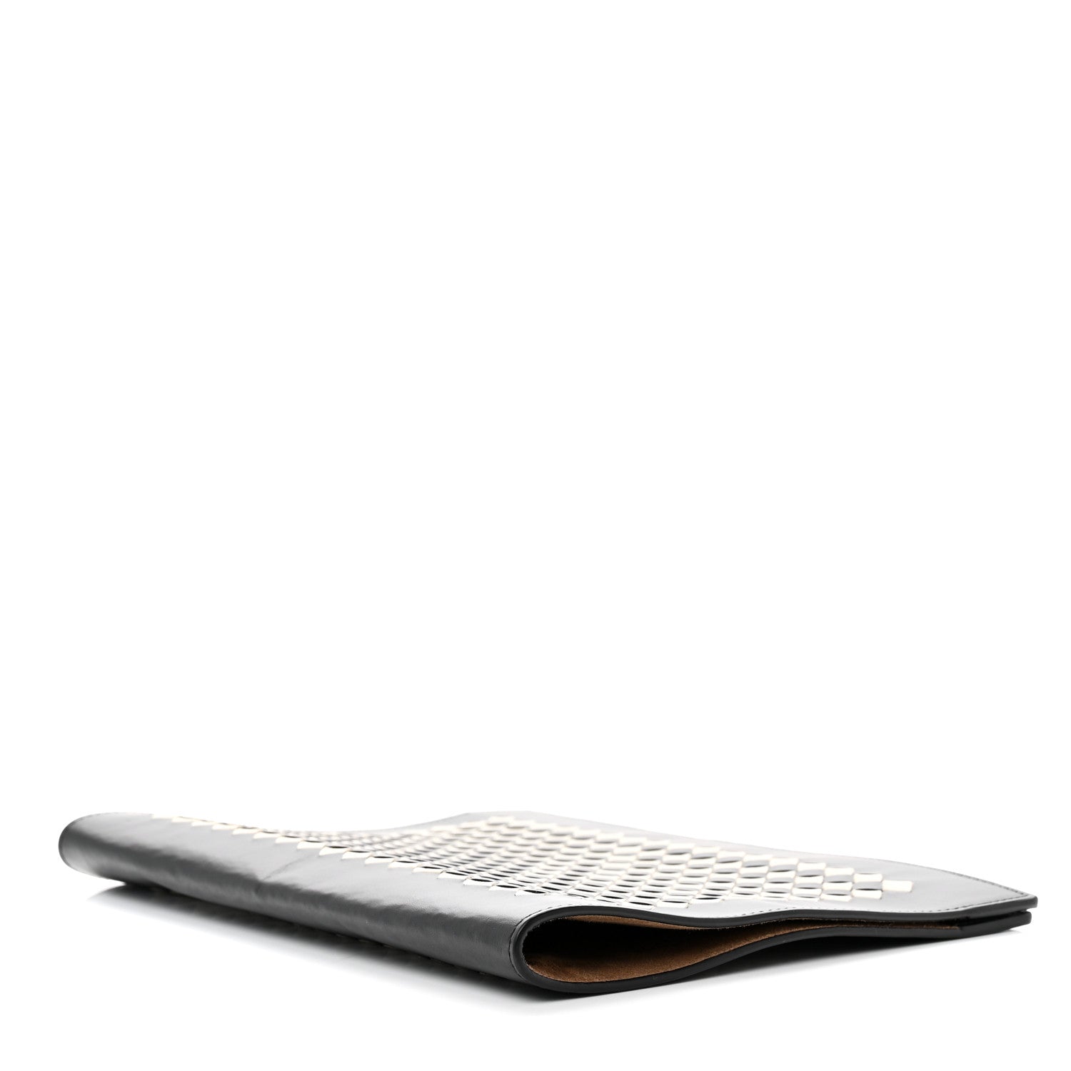 Bottega Veneta Nappa Intrecciato Notebook Cover Black White 4 of 6