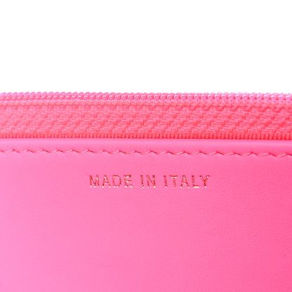 Chanel Patent Chevron Quilted Boy Wallet On Chain WOC Rose Pink 7 of 13