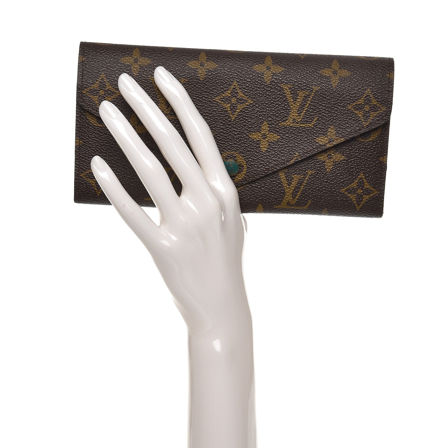 Louis Vuitton Monogram Josephine Wallet Vert 2 of 9