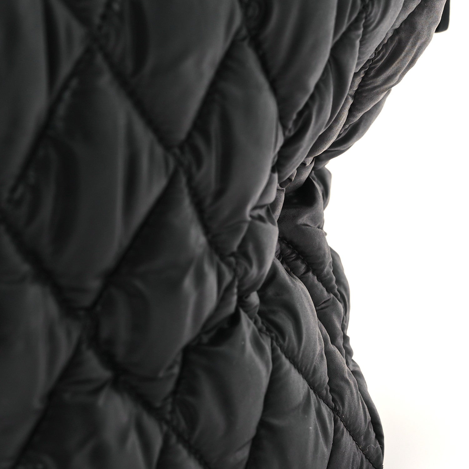 Chanel Nylon Quilted Large Coco Cocoon Tote Black 12 of 12
