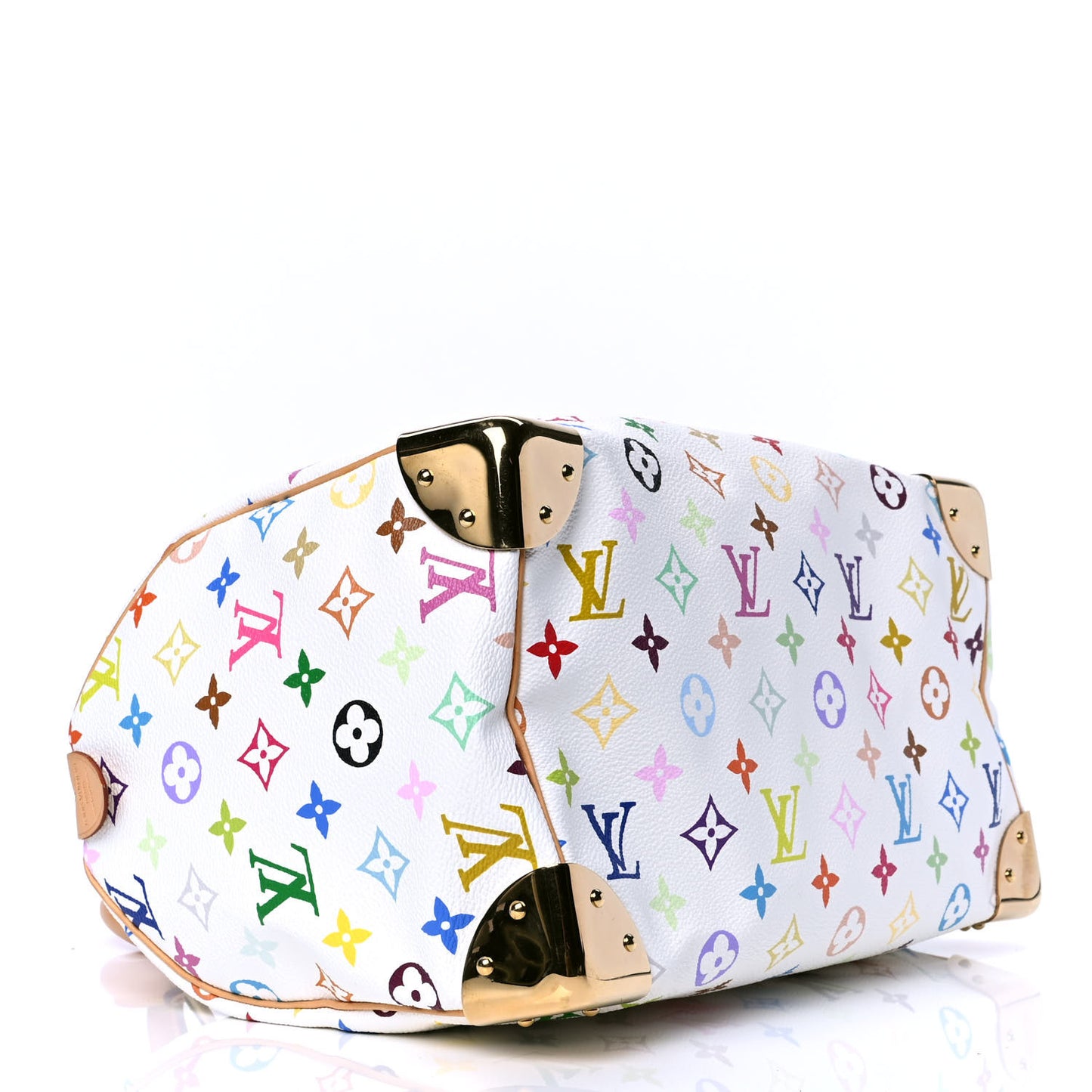 Monogram Multicolor Speedy 30 White