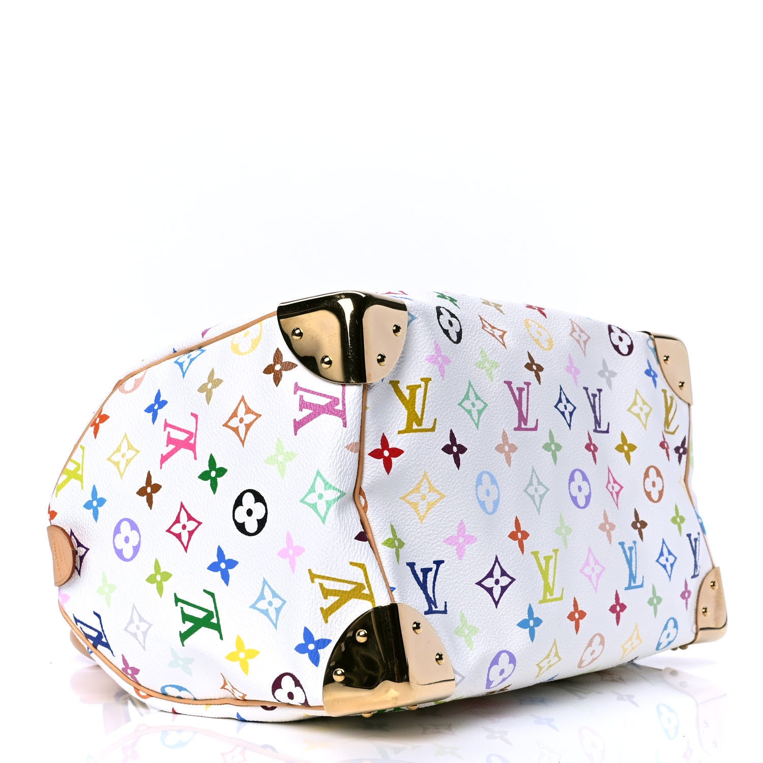 Louis Vuitton Monogram Multicolor Speedy 30 White 3 of 7