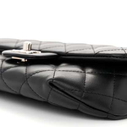 Chanel Calfskin Quilted CC Uniform Flap Belt Bag Black 11 of 12