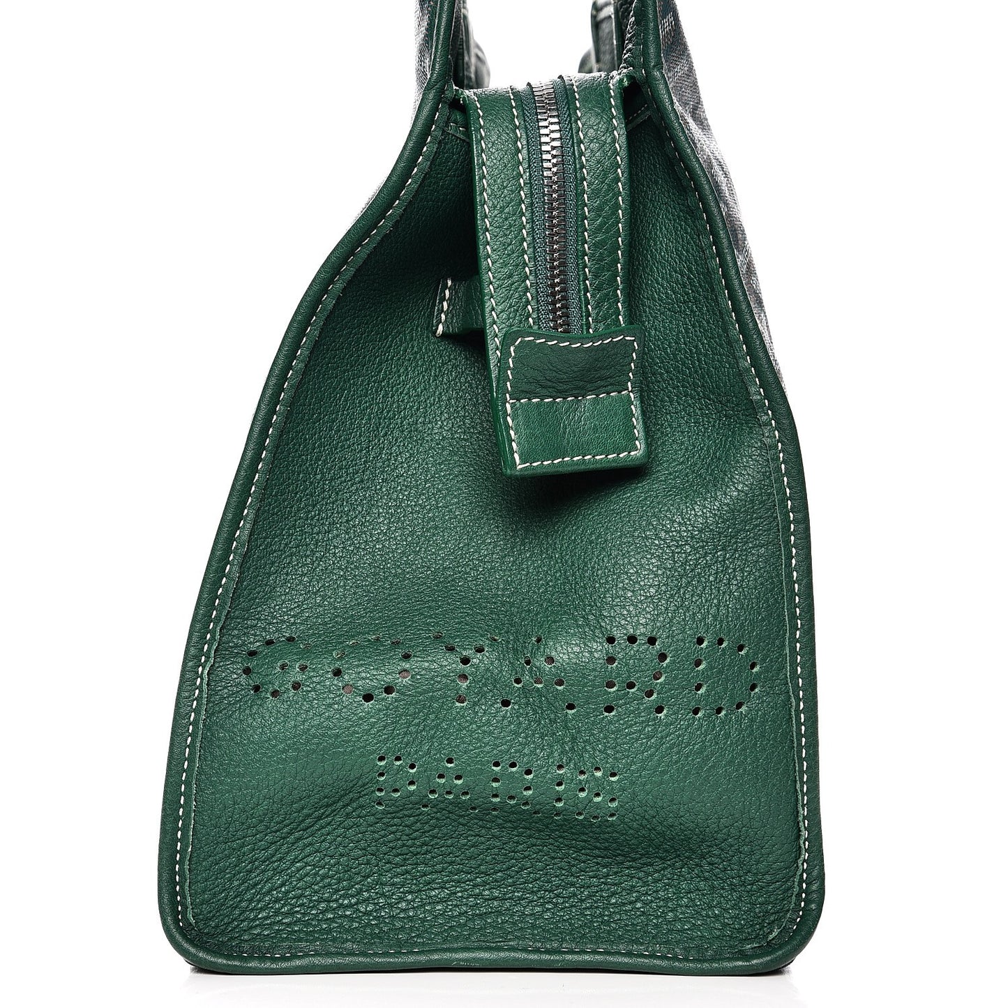 Goyardine Sac Hardy Pet Carrier PM Green