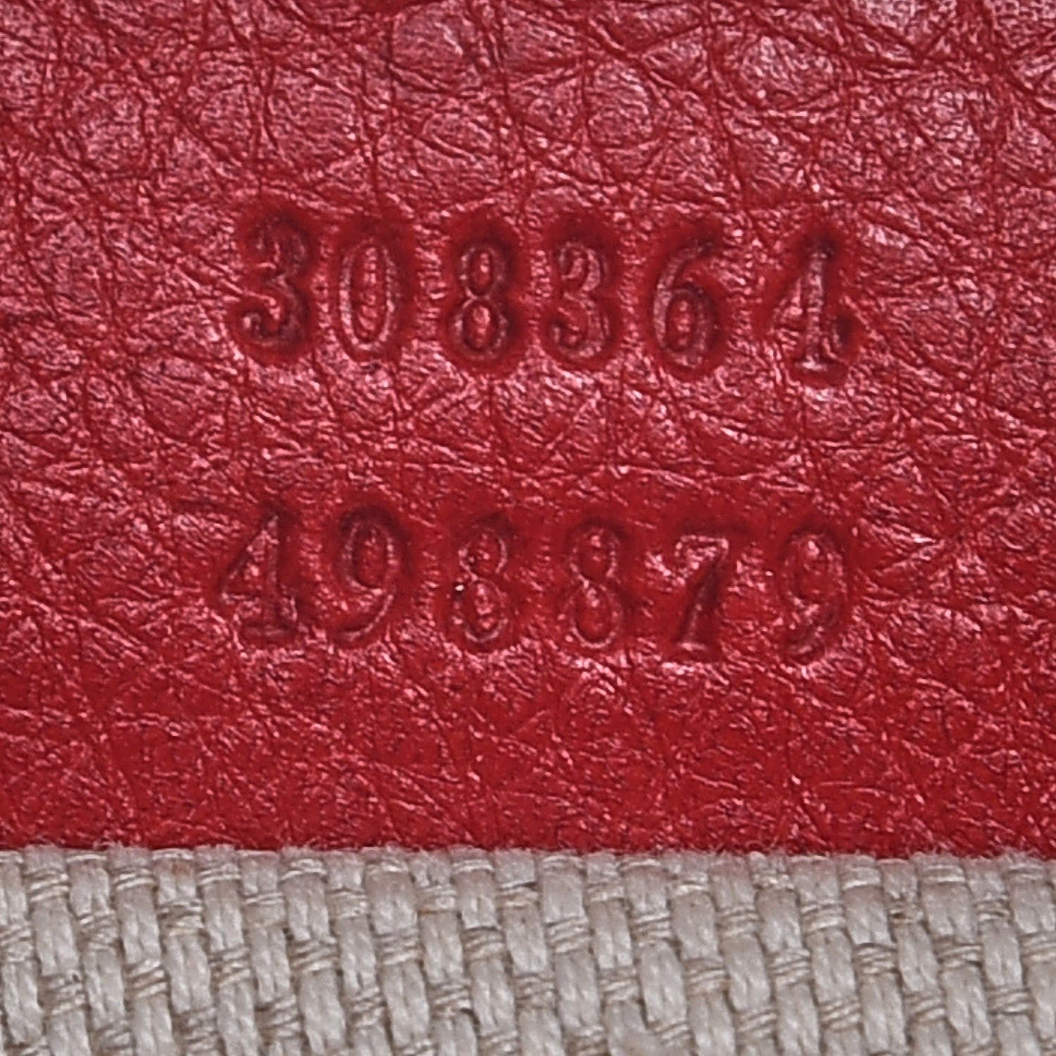 Gucci Pebbled Calfskin Small Soho Disco Bag Tabasco Red 7 of 7