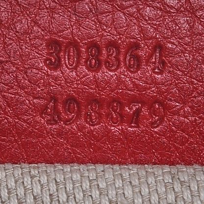 Gucci Pebbled Calfskin Small Soho Disco Bag Tabasco Red 7 of 7