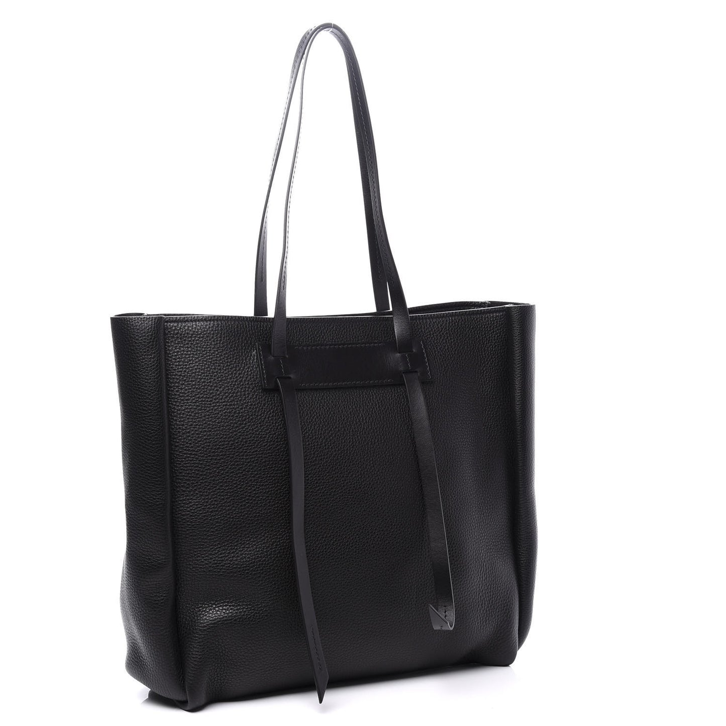 Vitello Daino Tote Black