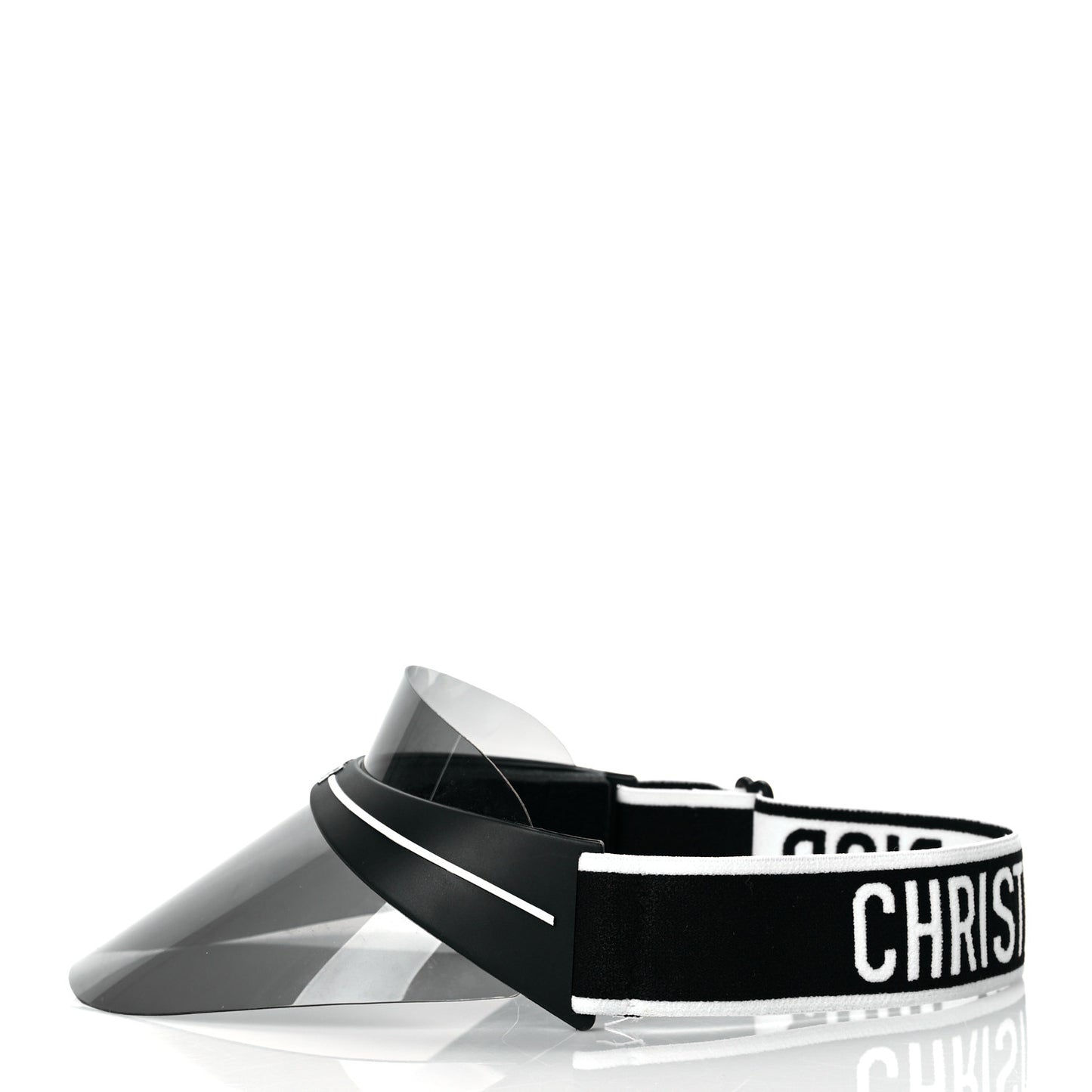 Mirrored DiorClub1 Sun Visor Black