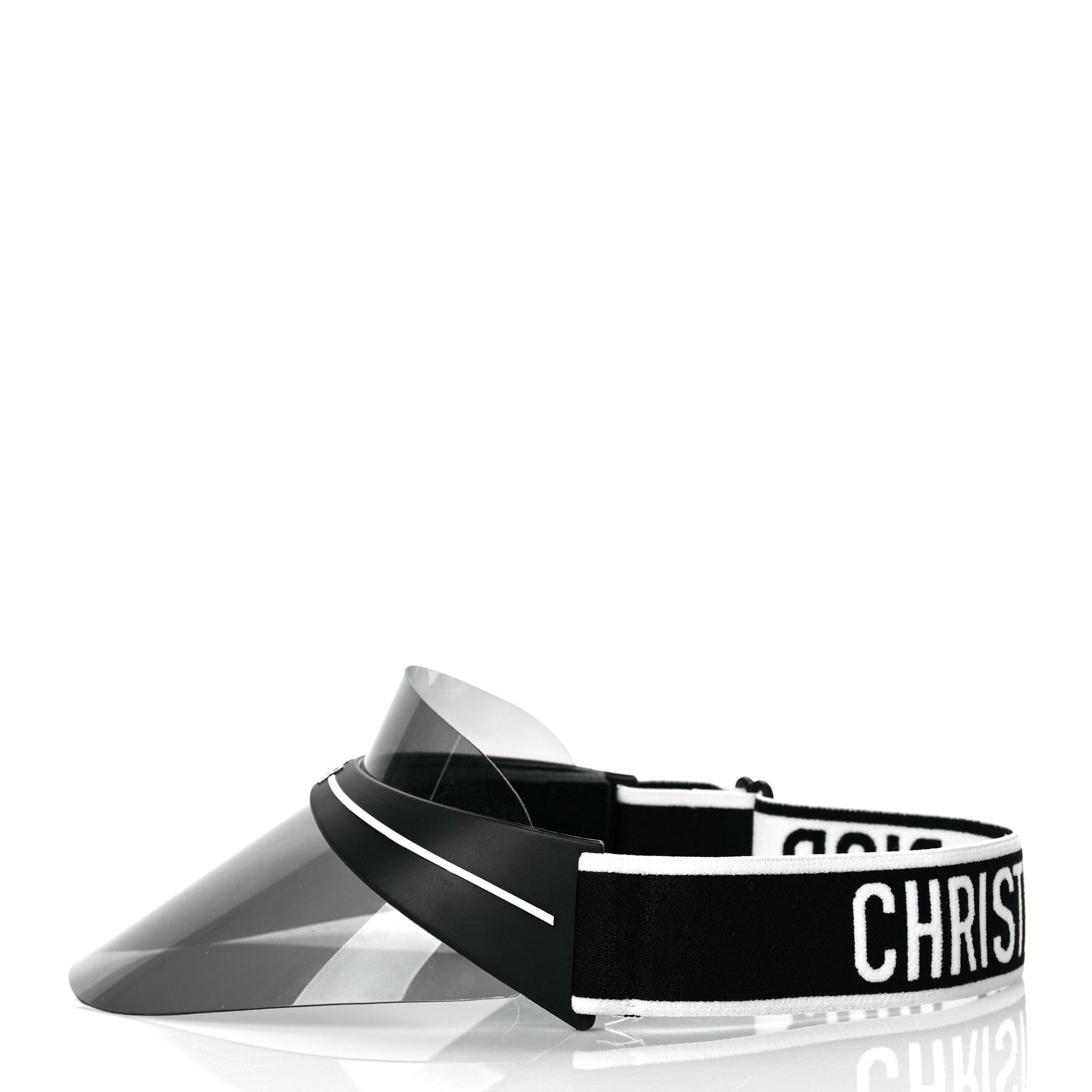 Christian Dior Mirrored DiorClub1 Sun Visor Black 4 of 7