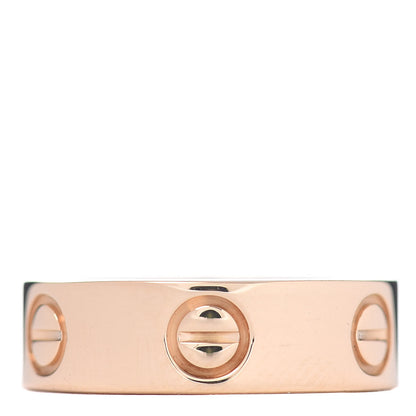 Cartier 18K Yellow Gold 5.5mm LOVE Ring 49 4.75 3 of 4