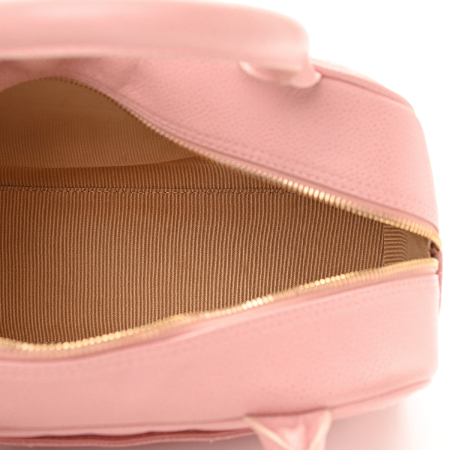 Chanel Caviar Quilted Small Bowler Pink 5 of 12
