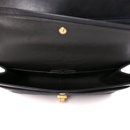 Chanel Aged Calfskin Chevron Quilted 2.55 Reissue 226 Flap Black 5 of 11