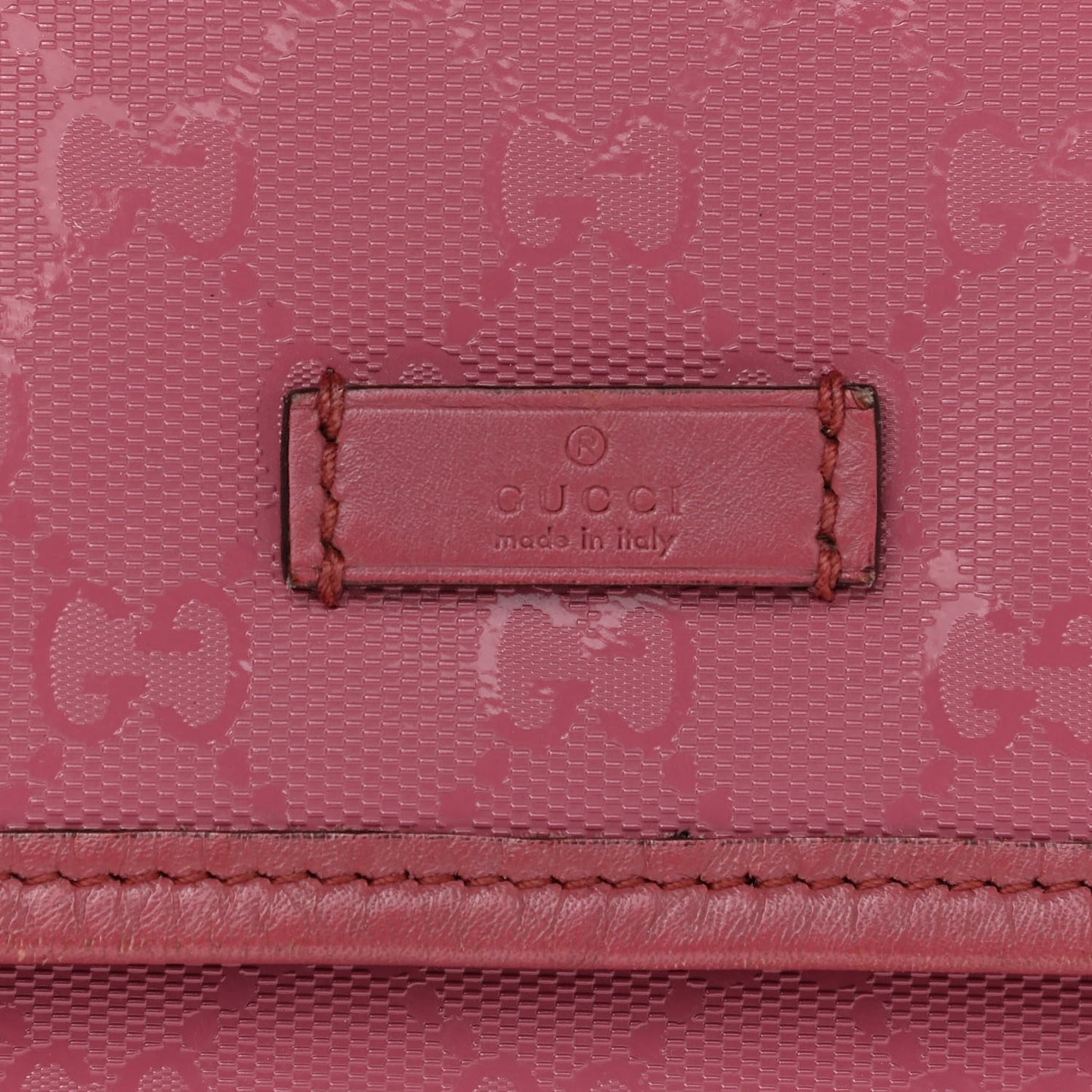 Imprime Monogram Medium Double Buckle Flap Messenger Bag Vintage Rose
