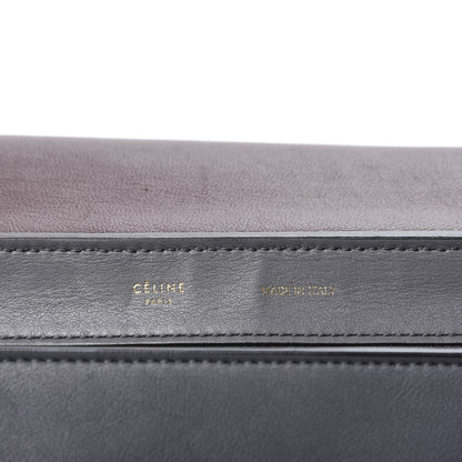 Celine Smooth Calfskin Suede Medium Tri-Color Trapeze Yellow 7 of 8
