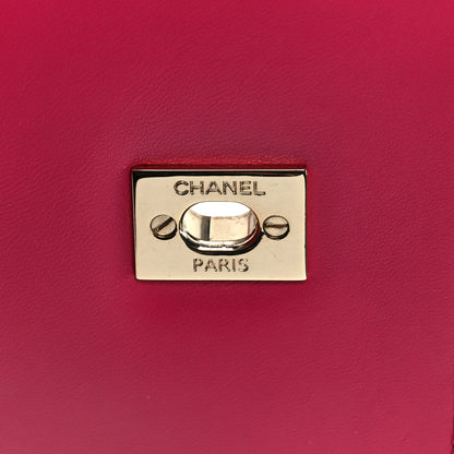 Chanel Lambskin Quilted Medium Lovely Day Flap Pink 6 of 11