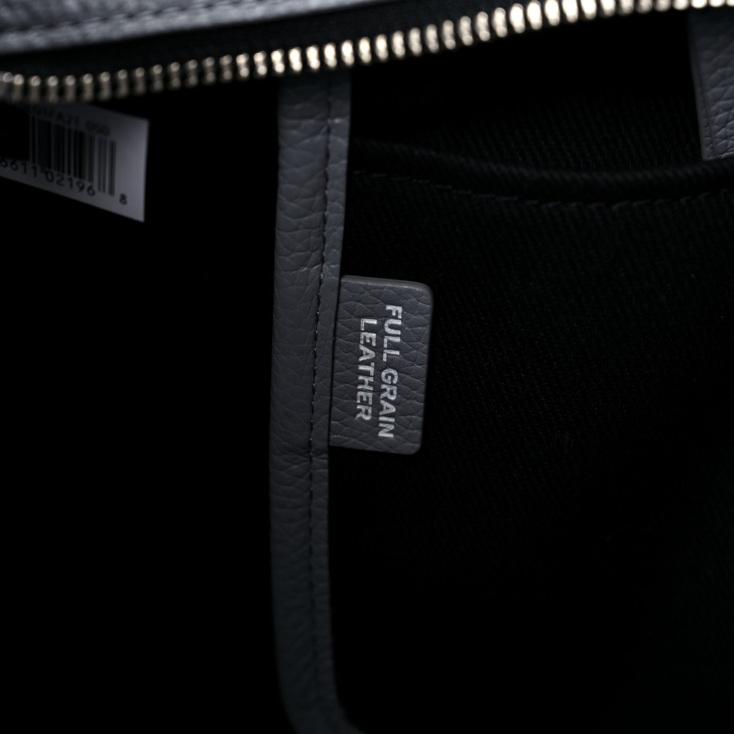 Grained Calfskin The Tote Bag Wolf Grey