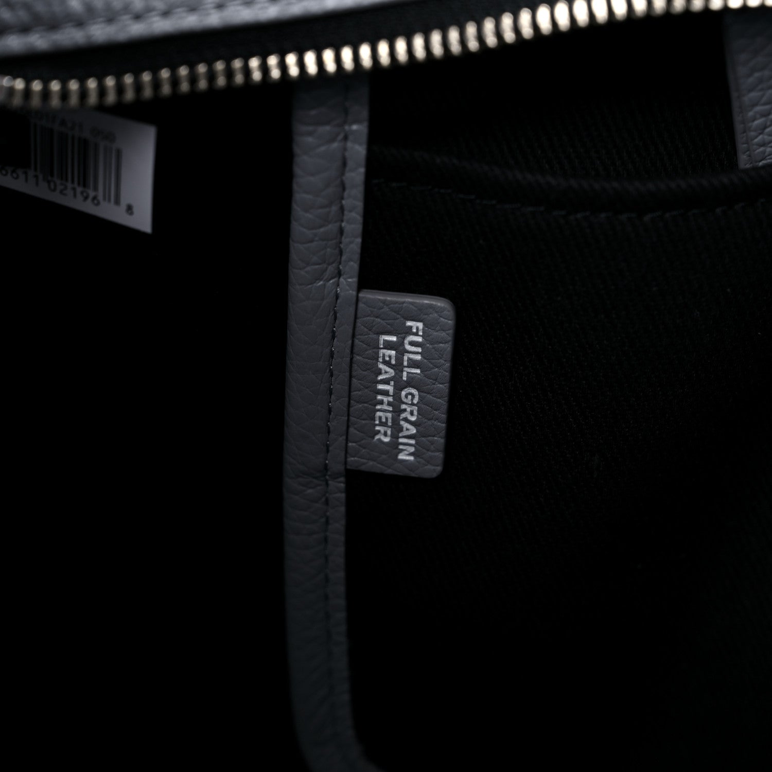 Marc Jacobs Grained Calfskin The Tote Bag Wolf Grey 7 of 10