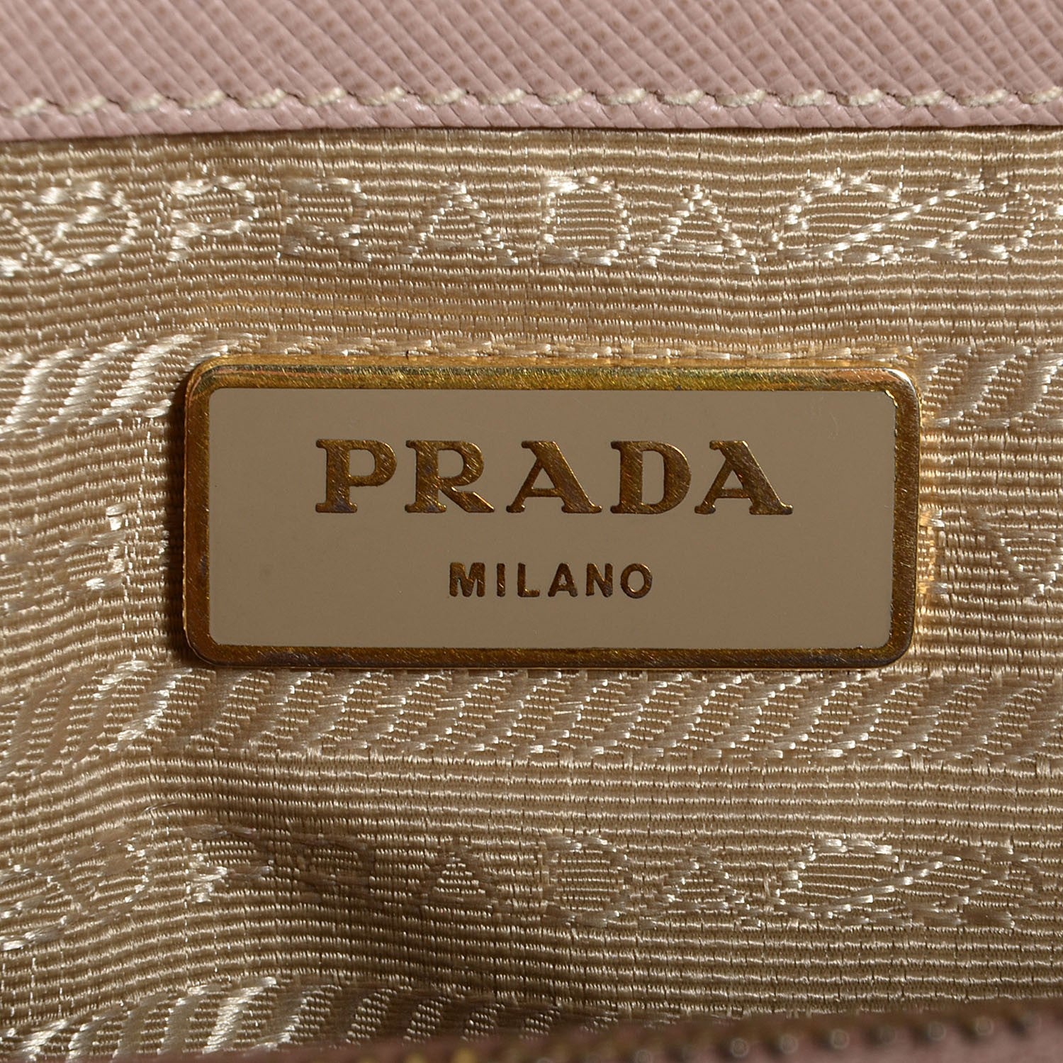 Prada Saffiano Lux Small Double Zip Tote Cammeo 8 of 11