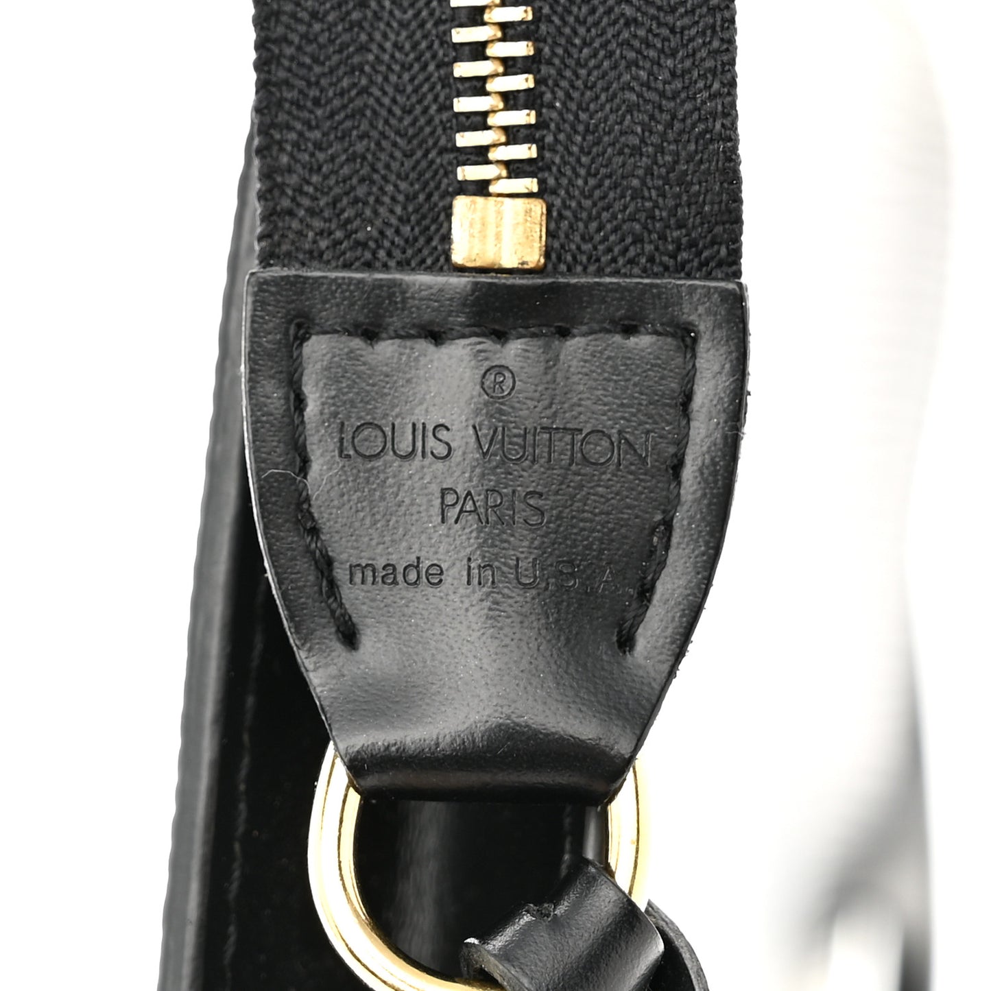 Epi Pochette Accessories 24 Black