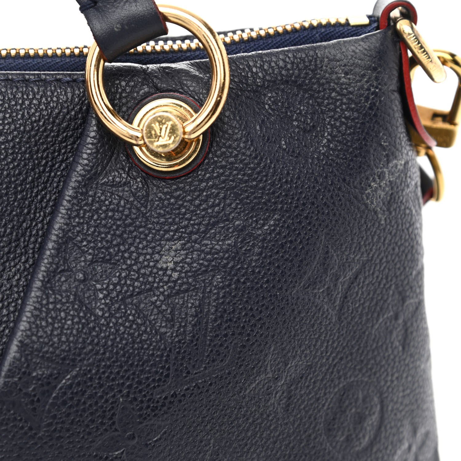 Louis Vuitton Empreinte V Tote MM Marine Rouge 11 of 16
