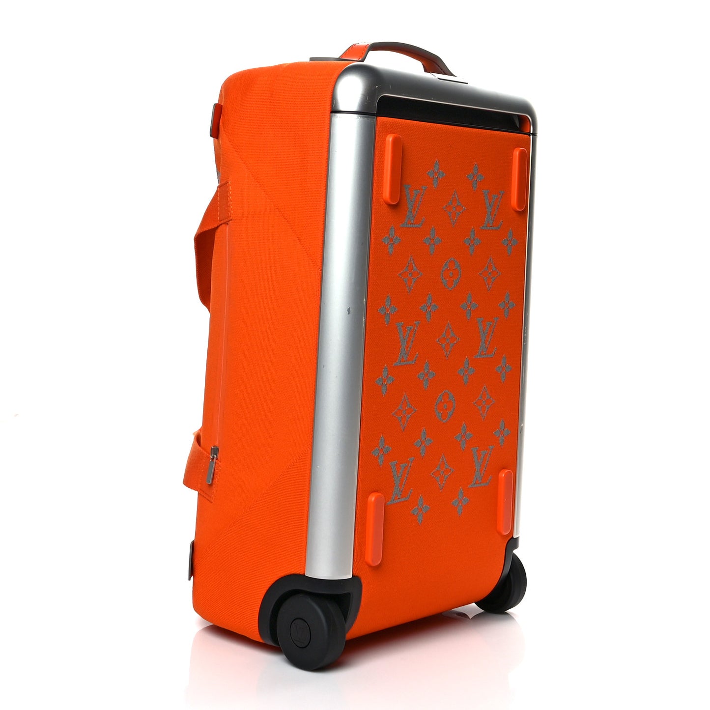 Knit Monogram Horizon Soft Duffle 55 Orange