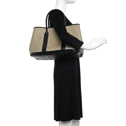 Hermes Toile Fjord Garden Party Tote 36 MM Ebene 2 of 10