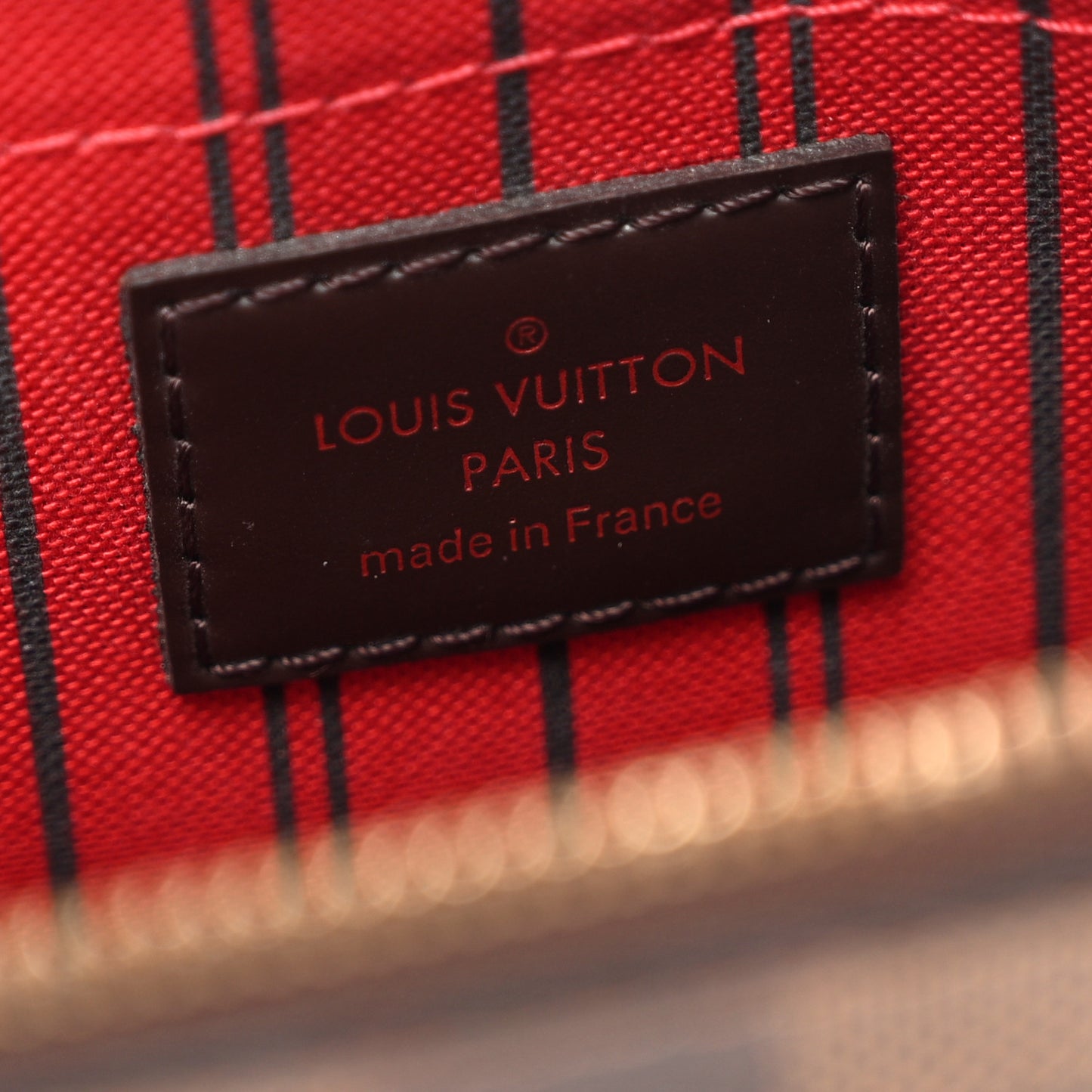 Damier Ebene Neverfull MM GM Pochette