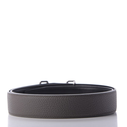 Hermes Togo 32mm Tonight Belt 85 Black Etain 2 of 5