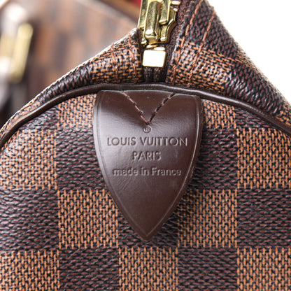 Louis Vuitton Damier Ebene Speedy 30 6 of 12