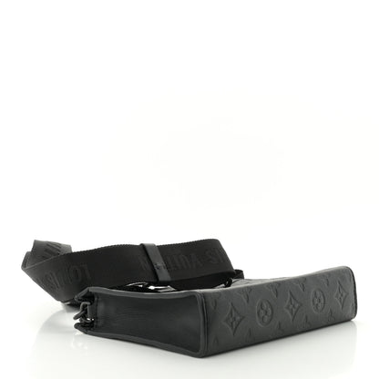 Louis Vuitton Calfskin Monogram Shadow Gaston Wearable Wallet 4 of 10