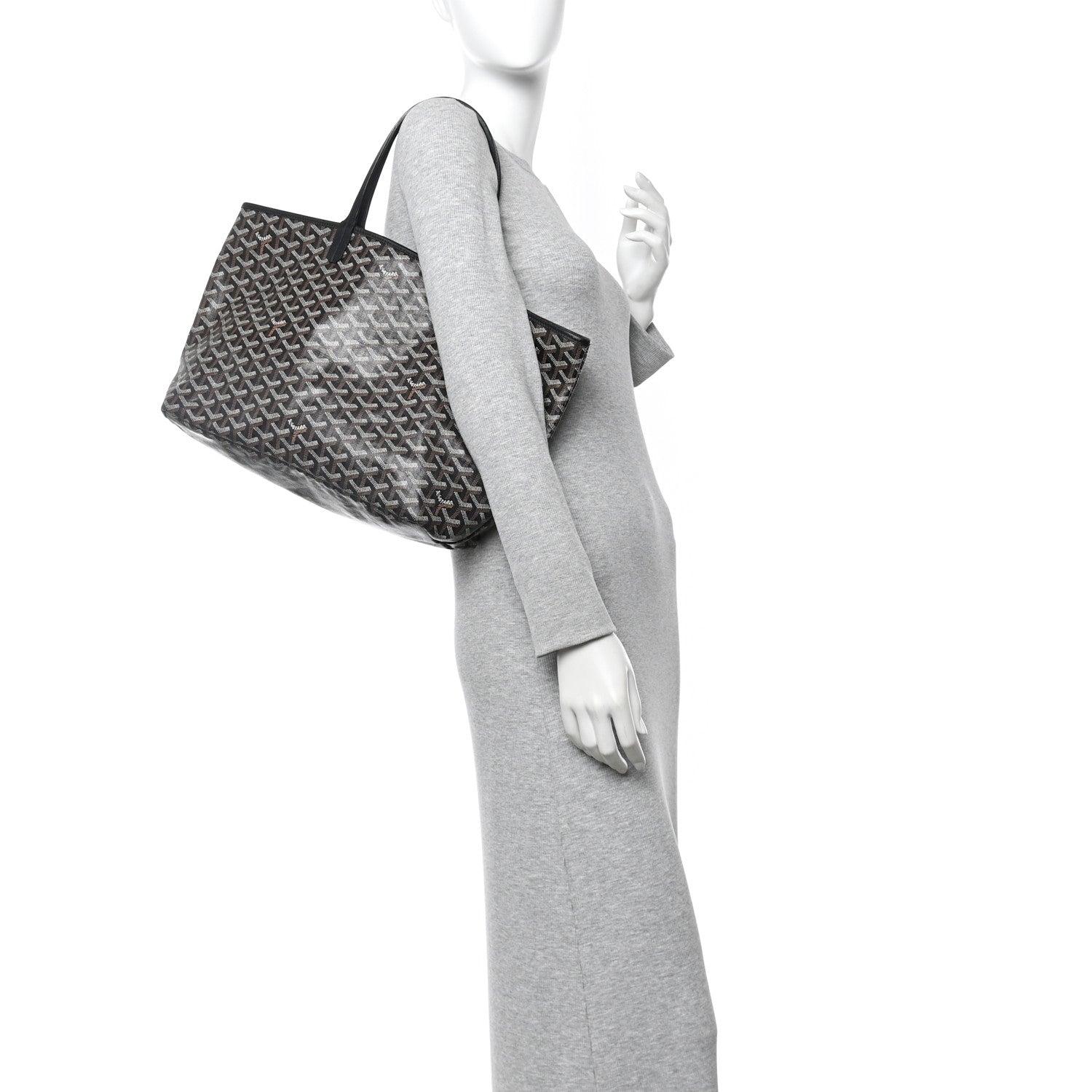 Goyard Goyardine Saint Louis PM Black 2 of 12