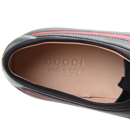 Gucci Calfskin Mens Falacer Sneakers 11.5 Black 7 of 8