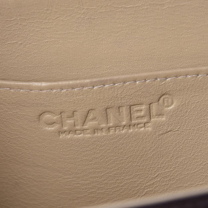 Chanel Vertical Quilt Lambskin Small Accordion Flap Brown 6 of 8