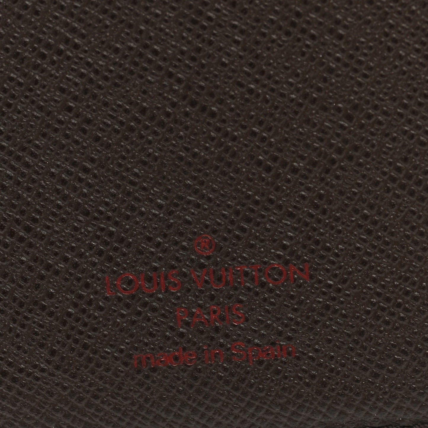 Damier Ebene Small Ring Agenda Cover