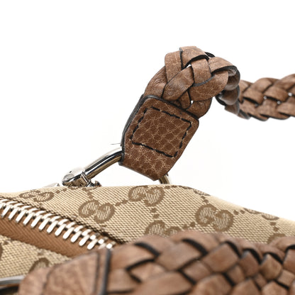 Gucci Monogram Bamboo Bar Medium Tote Brown 11 of 11