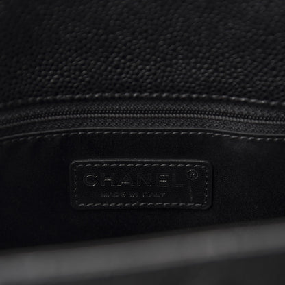 Chanel Caviar Quilted Grand Shopping Tote GST Black 8 of 10