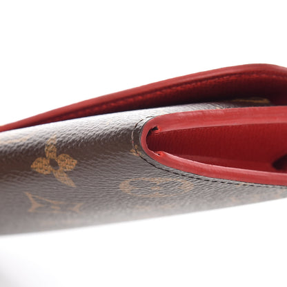 Louis Vuitton Monogram Bloom Flower Emilie Wallet Coquelicot 11 of 12