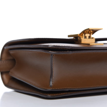 Celine Smooth Calfskin Small Classic Box Bag Camel 6 of 10