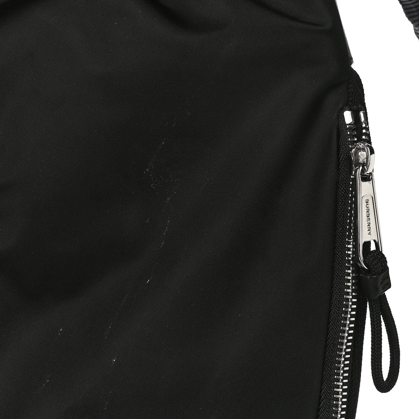 Nylon Logo Print Rocky Backpack Black